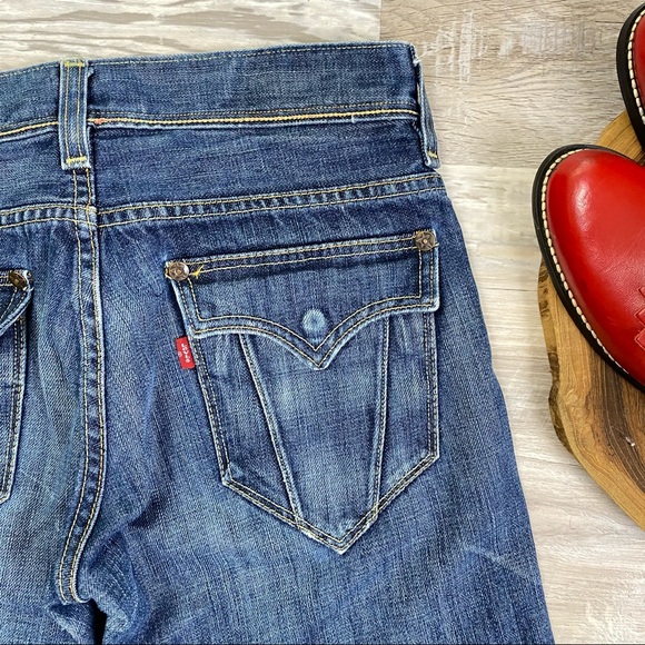Vintage Levi’s Slim Boot Redline Selvedge Denim